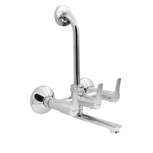 TF-SPR- 2119 Wall Mixer with Bend / Crutch (2 in 1)